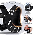Sportneer Weighted Vest Woman: 8lb/12lb/15lb/20lb/25lb Weight Vest for Walking with Phone Bag, Adjustable Women Weighted Vest for Running Rucking Vest for Jogging Strength Training Weight Loss - Image 5