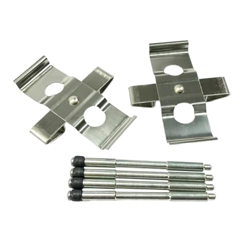 Ronyme Reemplazo del kit de hardware de la pinza de freno de disco, accesorios automotrices con pasadores de clips, Mba1296 109-1296 Kit1021 para 406 Auto