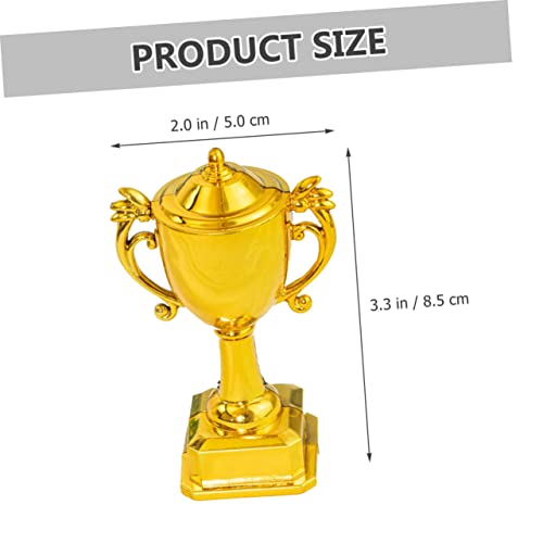 BESPORTBLE 12 Peças De Copo De Fornecimento De Troféus Em Miniatura Miniaturas Competições De Decora