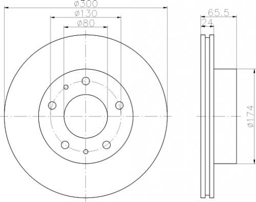 Textar 92116703 Brake DISCS
