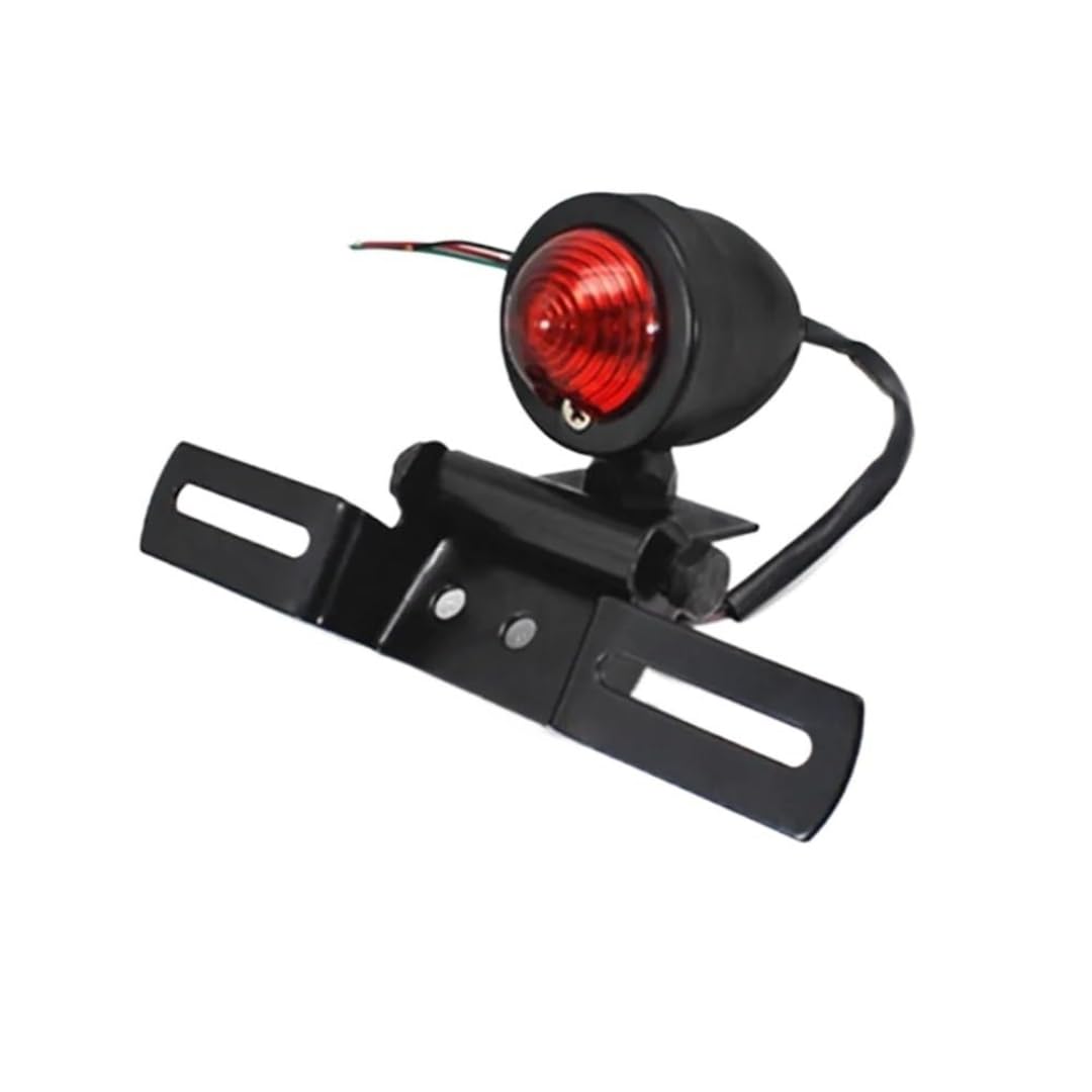 Tylne światło motocykla Dla Cafe Dla Racer Dla Bobber Dla Touring Tylna lampa tylna Motocyklowa lampa tylna Lampa hamulca z uchwytem na tablicę rejestracyjną