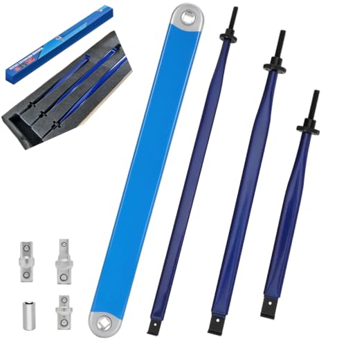 Image of UPGRADED Offset Extension Wrench Set & 3 Different Lengths Extension Clamps | Versatile Vise Grip with 1 /2 inch, 1 /4 inch, 3 /8 inch Drive Adapters, Universal Ratchet Extensions for Tight Spaces