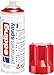 Price comparison product image edding 5200 permanent spray - traffic red glossy - 200 ml - acrylic paint for painting and decorating glass, metal, wood, ceramic, plastic, canvas - aerosol spray, acrylic spray, paint spray