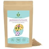 IDDA Herbal Cardo Mariano Semi in Polvere 1kg, Polvere di Semi di Cardo Mariano Macinati