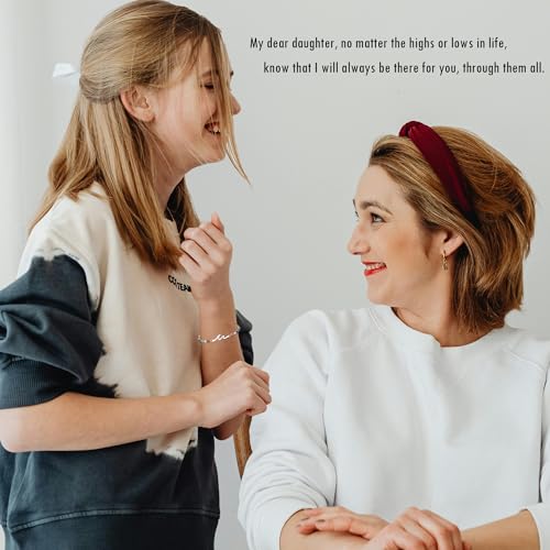 Image of TONY & SANDY Friend Gifts for Women, Unique Birthday Gifts for Women, Sister Gift from Sister, Wave Bracelet, Christmas Stocking Stuffers for Woman Female, Bestie Friendship Bracelets