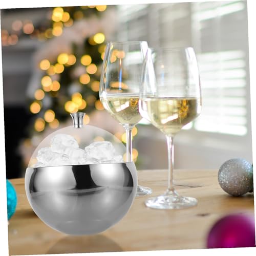 Seau à glace double paroi isolante pour conserver les glaçons - 8