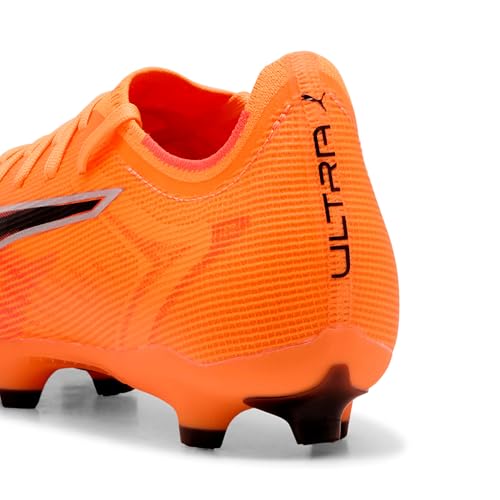 Puma Unisex Ultra 6 Match Fg/Ag Fußballschuh, Heat Fire Puma schwarz Leuchtend rot, 47 EU – Ansicht 2