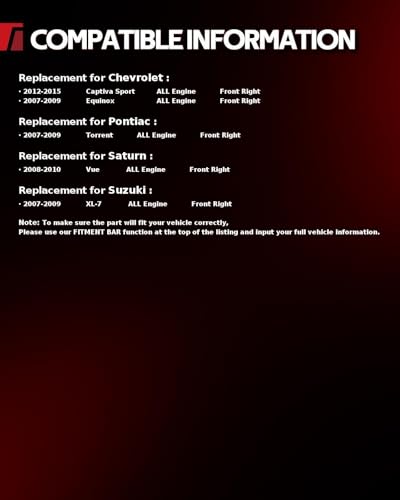 Image of Torchbeam Front Brake Caliper Right for Chevrolet 2007-2009 Equinox, Chevrolet 2012-2015 Captiva Sport, Saturn 2008-2010 Vue, Front Right Caliper Replace # 18B5057