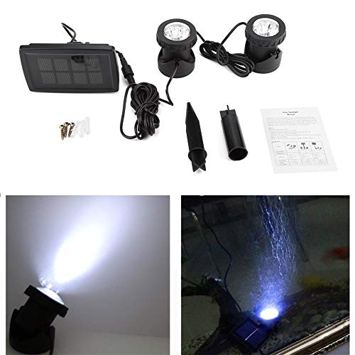 Luce Solare da Esterno Faretti, Solar Pond Lights