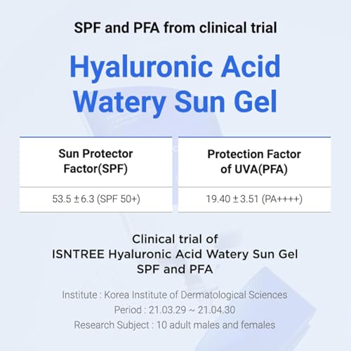 SKINSINS Hyaluronic Acid Watery Sun Gel SPF50+ PA++++ (2-Pack, 50ml) — view 6