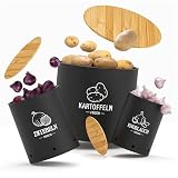 Homhut Kartoffel Aufbewahrungsbox 3er Set