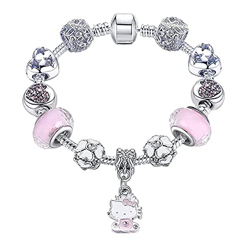 Niumowang Armbänder, Charm Armband, Edelstahl Armreif, Mädchen Armbänder, Mädchen Armband, Personalisierte Armbänder, Geschenk für Mädchen und Kinder