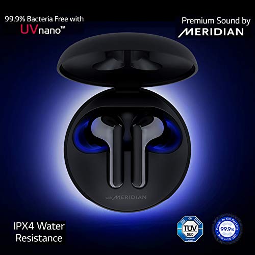 Image of LG UltraWide 29 (73 cm) WFHD (2560 x 1080) IPS Display - 29WN600- White + LG Tone Free Wireless Earbuds and IPX4 Water Resistance (Black, FN6)