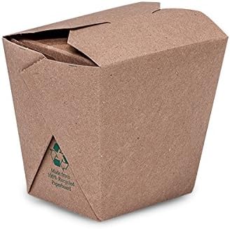 16 oz. EARTH RECYCLED KRAFTMicrowave Safe 3-1/2x2-7/8x3-1/2" (1 unit, 450 pack per unit.)