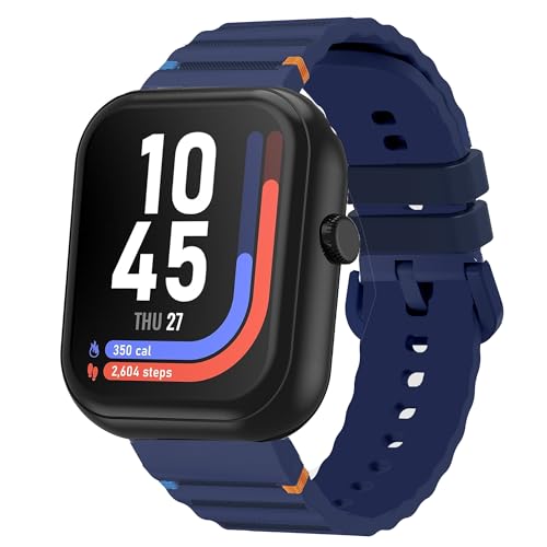 Bracelet iTouch Sport 3 étanche et réglable en silicone tissé 20mm