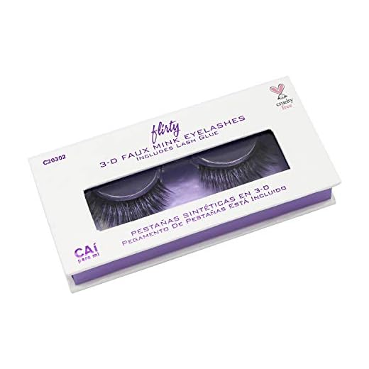 CAI Para Mi 3-D Faux Mink Eyelashes (Flirty)