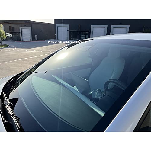 HOHOFILM Clear Windshield Protection Film Car Glass Protective Film Anti UV Shatterproof Automotive Window Tint Safety (60"x118")