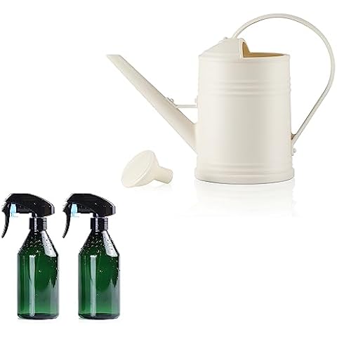 Tennedriv Green Small Watering Can for Indoor Plants, Water Spray Bottle for Plants Cover