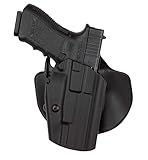 Safariland 578 7TS GLS Pro-Fit, Standard Frame, Long Slide, Paddle & Belt Loop Holster, Plain Black, Right Hand