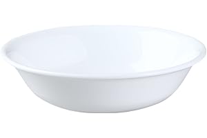 Corelle Livingware Small Winter Frost White Dessert Bowls 6.1 oz Set of 4