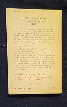 Stalin's correspondence with Churchill and Attlee, 1941-1945