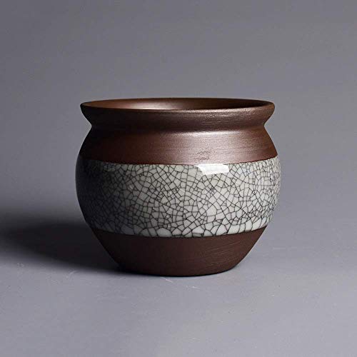 Pot de fleur vintage en argile à offrir pour les passionnés de jardin