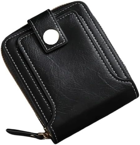 Wallet Man Short Fashion Multi Functional Zipper Buckle Card Bag(D)