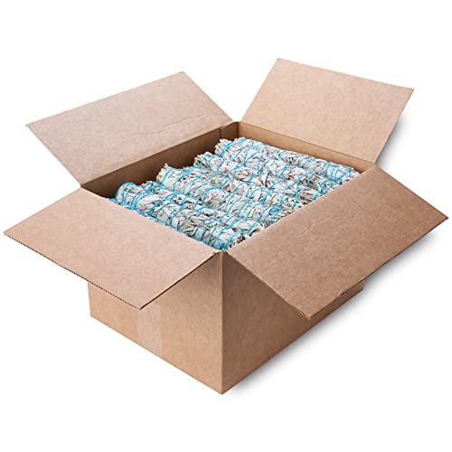 100 Pack 9 Inch White Sage Smudge Stick - Extra Large Smudging Wand Incense Stick for Cleansing, Purifying, Healing, Meditation, Yoga, Blessing