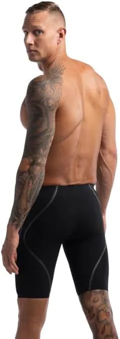 Speedo Fastskin LZR Pure Intent 2.0 Backstroke Edition High Waist Jammer - Black/Iridescent