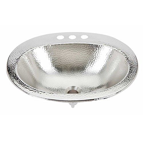 Sinkology Bod-0903Brn-Amz Dalton Drop-In Nickel Bathroom Copper Armor Kit Bath Sink, 20 X 17 X 5.5 #TOP1
