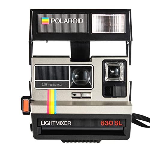 Polaroid 630 SL Lightmixer Silver woth Rainbow Stripe