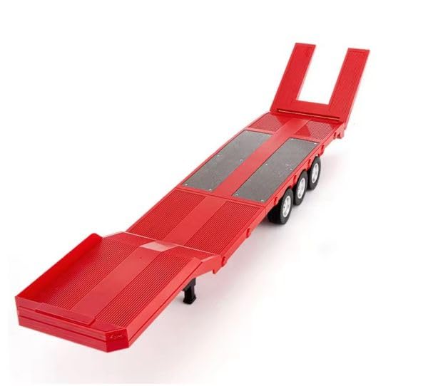 Amazon.co.jp: Huina 1502 1/18 フラットトレーラー ☆重機運搬車