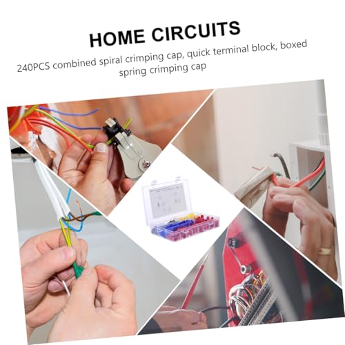 Terminal de cable Zerodeko con resorte interno para conexiones firmes de 240 uds 3