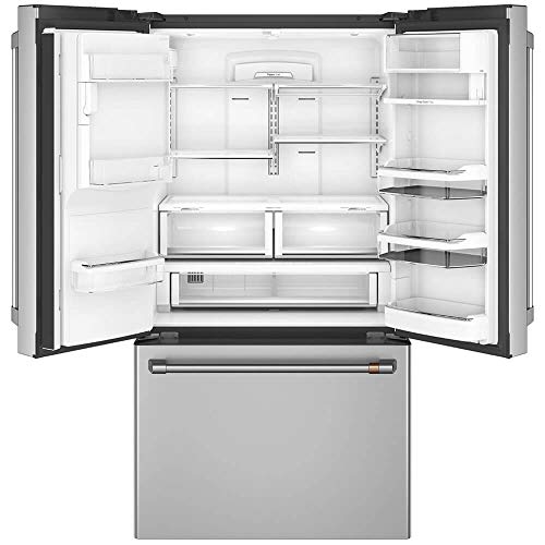 Cafe CYE22TP2MS1 22.2 cu. ft. Smart French Door Refrigerator in Stainless Steel, Counter Depth and ENERGY STAR – Image 4