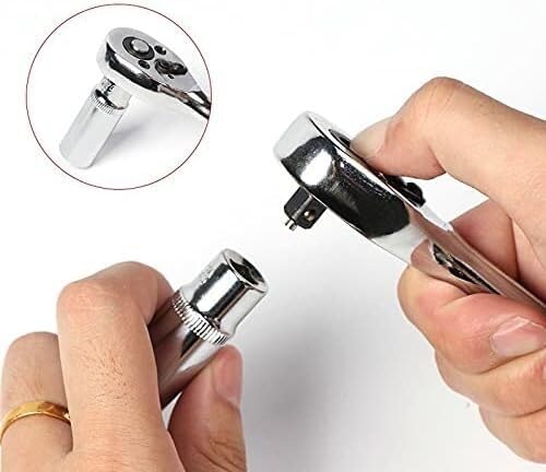 Kit combinado de herramientas 53 piezas con estuche plástico miniatura 4