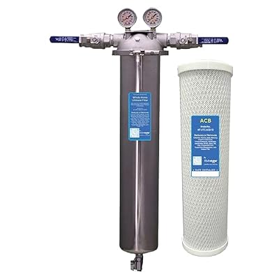 HydroFLOW Whole Home Activated Carbon Block Filter | Removes Chlorine, VOCs & Odors | Great-Tasting, Chemical-Free Water | Eco-Friendly & Long-Lasting Performance