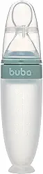 Buba, Colher Dosadora Em Silicone Com Ventosa Verde