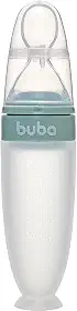 Buba, Colher Dosadora Em Silicone Com Ventosa Verde