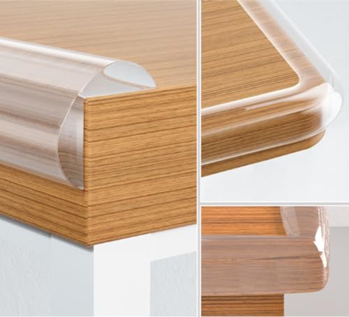 Image of Baby Protectors, Edge Protection Strip Sets, Furniture Corner Guards and Edge Safety Pads for Protecting Sharp Corners on Tables, cabinets and Corners. (0.4in X 78.7in)