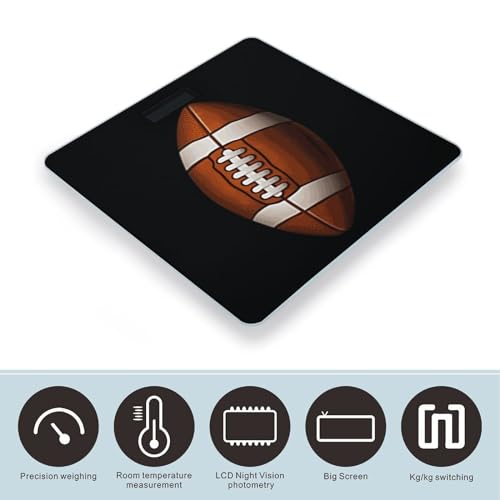 Báscula digital para baño vidrio templado 2.22 lb miniatura 3