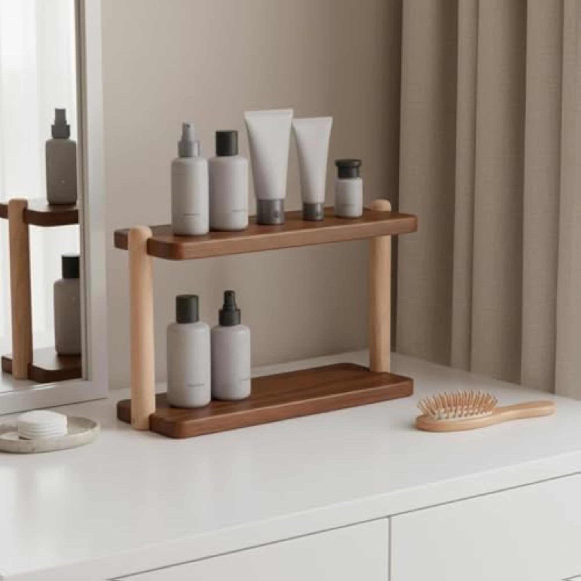 Multi-Purpose Tabletop Organizer Shelf for Desktop