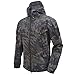 MakingDa Chaquetas impermeables para hombre con capucha casual chaqueta Softshell forro polar Chaquetas tácticas militares trabajo pesca escalada, Camuflaje nocturno, M