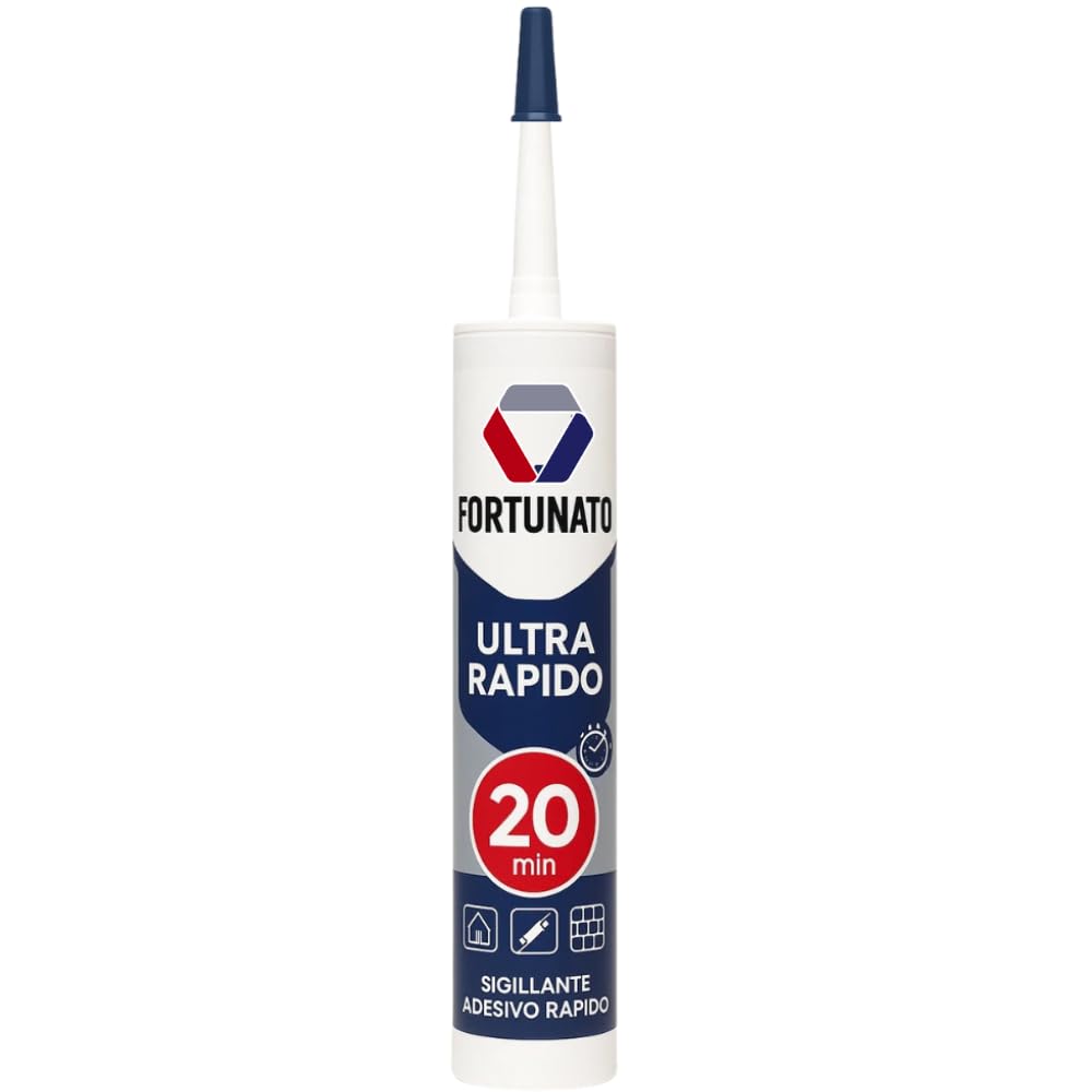 FORTUNATO Silicone Acrilico Bianco 310 ml Impermeabilizzante