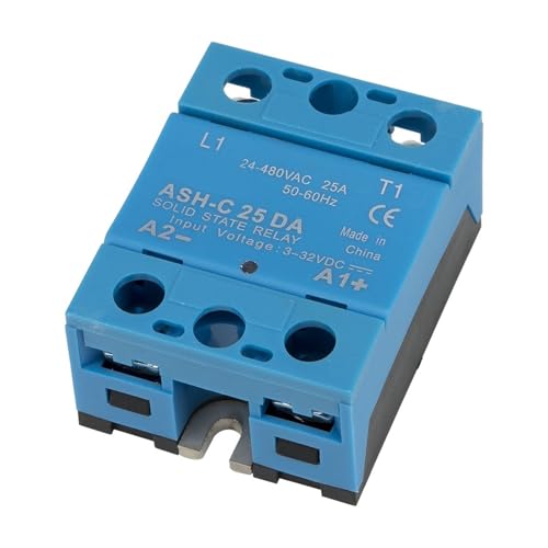 Relais statique monophasé ASH-C-25DA 25A pour contrôle industriel de puissance