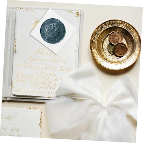 Estuche para guardar monedas coleccionables papel resistente clip blanco exposiciones 400 uds 6