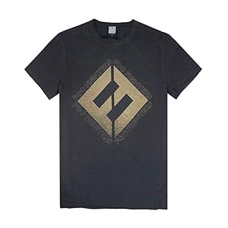 Amplified Foo Fighters Concrete and Gold Mens T-Shirt - Les Beatles, Paul McCartney, John Lennon, RIngo Starr, George Harrison