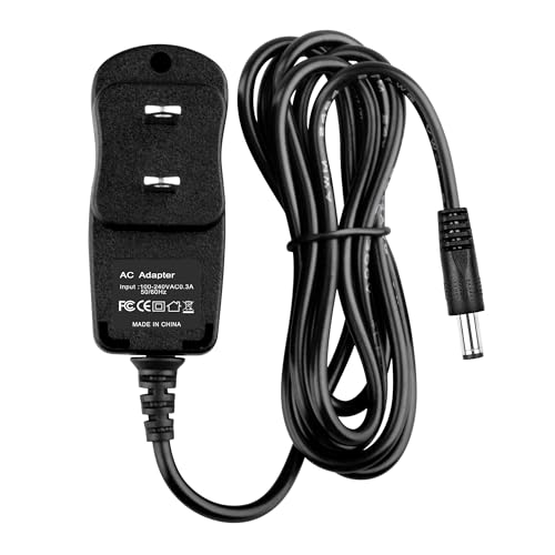 Amoimary 5V AC/DC Adapter Compatible with Ambient Weather Station WS-1000, WS-1001, WS-1200, WS-1900, WS-2000, WS-2902 WS-5000 WS-7078 WS-7079 Consoles Monitor Display Power Supply
