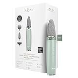 GESKE Electric Pumice Foot Smoothing Multi-Pen | 8 in 1 | Electric Foot File & Exfoliator | 3 Pumice Stone Attachments | for Smooth Feet | Advanced Callus Removal | for Your Pedicure Set