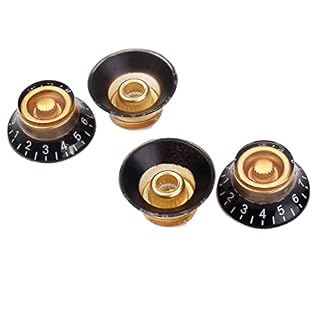 MILISTEN 8 Pièces Guitare Électrique Bouton en Laiton Volume Tonalité Boutons de Commande Bouton de Rotation… - Les Beatles, Paul McCartney, John Lennon, RIngo Starr, George Harrison MILISTEN 8 Pièces Guitare Électrique Bouton en Laiton Volume Tonalité Boutons de Commande Bouton de Rotation… – Image 3