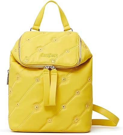 Amazon.com: Desigual - Mochila para mujer, Amarillo), 21WAKP04 : Ropa,  Zapatos y Joyería